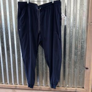 Koi Mens Jogger Scrub Pant-Navy